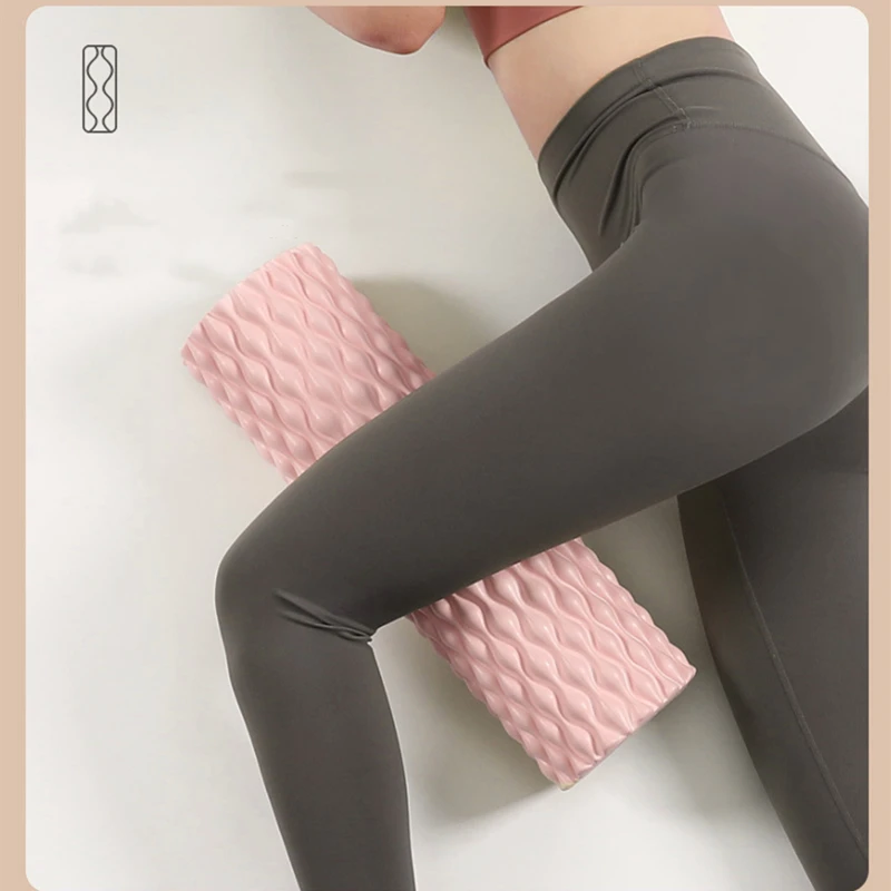 Пенопластовые ролики для йоги мягкие массажные мышц спины фитнеса упражнения