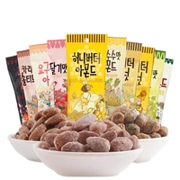korean honey almond almond mustard flavor 30g 35g bag x 10 bags leisure foo d