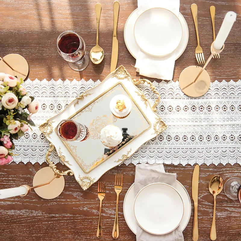 Бесплатная доставка макраме настольный бегун Свадебный декор стола свадебные