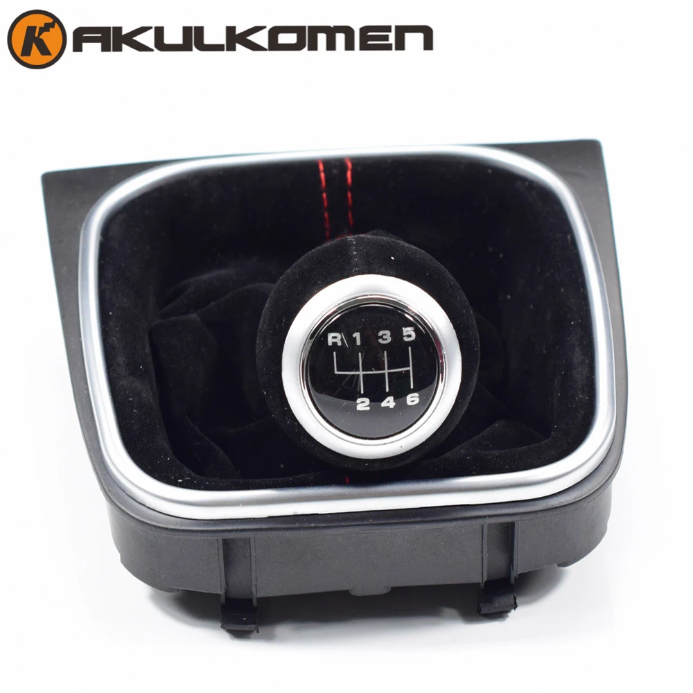 Новинка для Volkswagen VW Golf 5 6 MK5 MK6 R32 GTI 04 09 замшевая кожа красный черный скоростная