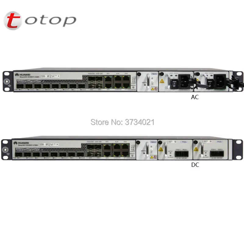 Huawei OLT SmartAX EA5801 CG04 поддержка XG PON и GPON комбинированный интерфейс|Оптоволоконное