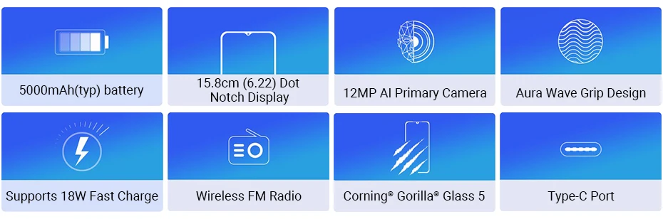 Глобальная версия Xiaomi Redmi 8A 8 A 2 ГБ 32 ГБ 6,2" Восьмиядерный мобильный телефон Snapdargon 439 5000 мАч 12МП камера смартфон