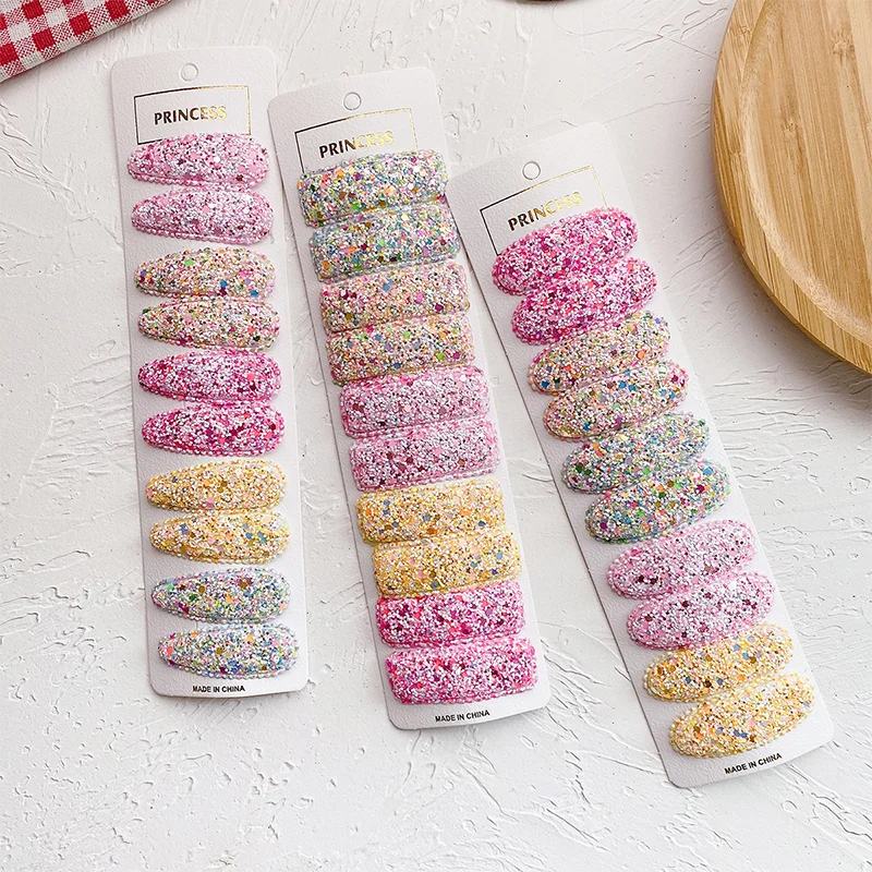 

Simple Beautiful Color Plaid Fabric Lace Daisy BB Clip For Sweet Girl Hairpins Sweet Girl Child Hairpin Hair Accessory