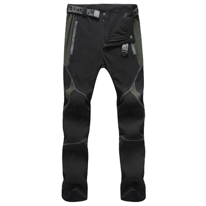 

Men's Pants Quick Drying Outdoor Color Stitching Mountain Climbing Pantalones Men Clothing Windproof Trousers Pants for Men