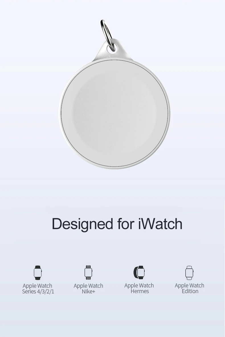 Магнитное Беспроводное зарядное устройство Qi для apple watch 6 5 4 3 SE iwatch | Наручные часы