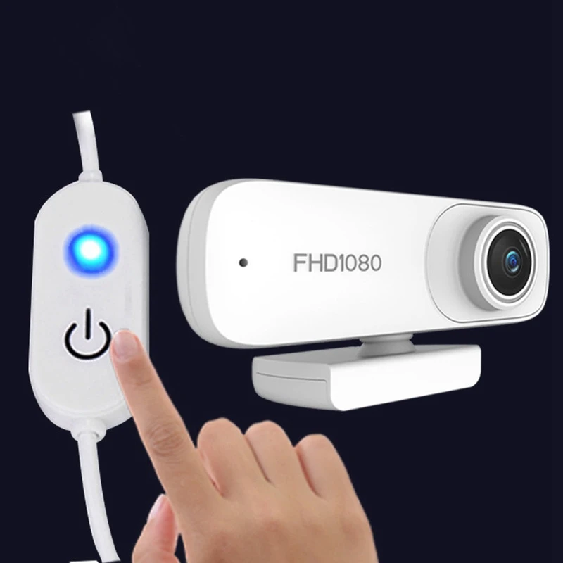 usb built in digital microphone webcam 1080p network hd live computer camera driver free press switch free global shipping
