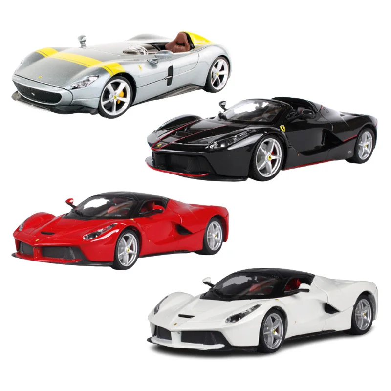 

Alloy Car Toy Car Ferrari MONZA SP1 Peripherals Collectabl Series Matchbox Cars Kid Toys Gift