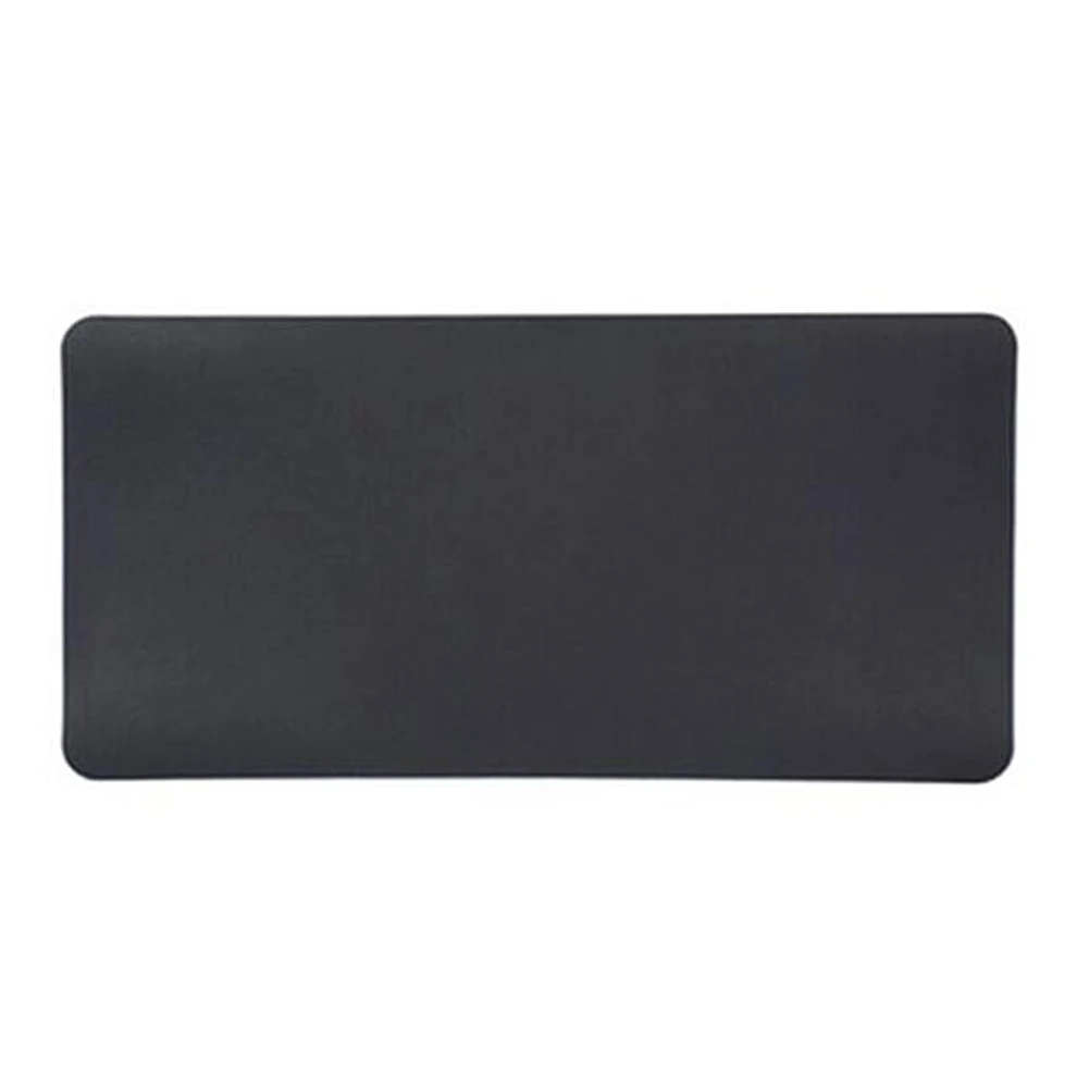 black 90x45cm Игровой коврик для мыши большого размера, Противоскользящий коврик из искусственной кожи, защитный коврик для настольного компьютера, коврик для мыши для геймера, для офиса, дома - Цвет: black 90x45cm