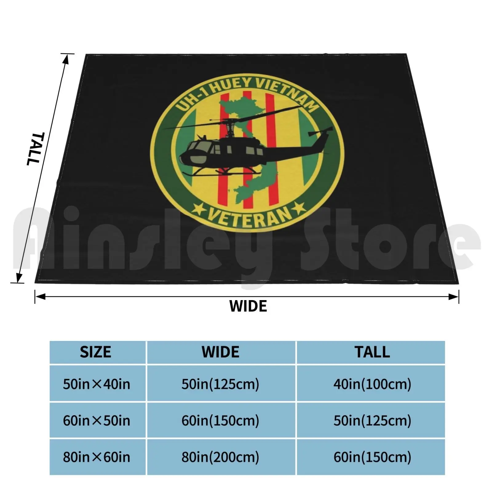 Ветровое одеяло модное на заказ армейский Ветеран ветеран День ветеранов