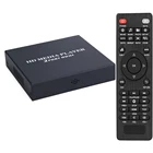 1080P медиаплеер с двойным HDMI-выходом, портативный MP4-плеер для видеофотомузыки, поддержка USBSD-картыфотографийвыход AVVGA