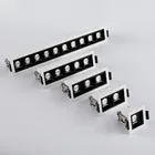 Квадратные встраиваемые светодиодные потолочные светильники с регулируемой яркостью, 2 Вт, 4 Вт, 6 Вт, 10 Вт, 20 Вт, 30 Вт, монолитный блок светодиодов, светодиодные настенные точечные светильники, внутреннее освещение