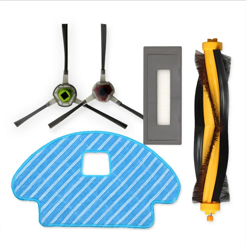 Основной фильтр для щетки боковые Набор насадок швабры Для Ecovacs Dg3G-Kta Deebot Ozmo 930