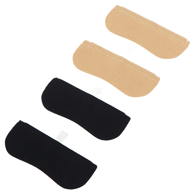 

1 Pair Breathable Cloth Invisible Back Soft Heel Pads For High Heel Shoes Grip Adhesive Liner Cushion Insert Pads Insoles