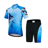 keyiyuan 2022 new spring and summer childrens cycling jersey short sleeved bike jersey jersey blusas abbigliamento ciclismo