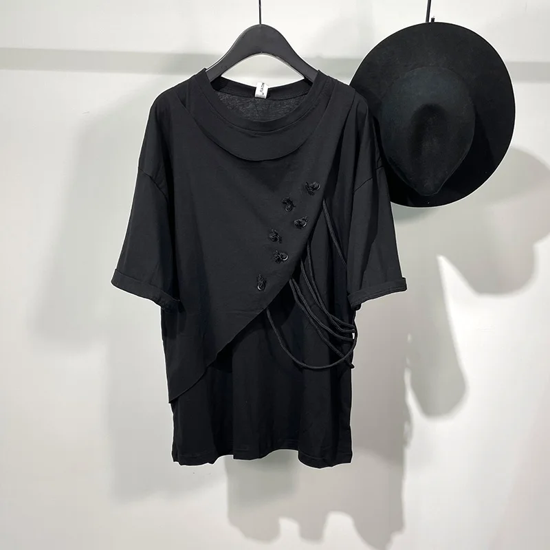 

Футболка Seak Мужская/Женская однотонная в стиле хип-хоп