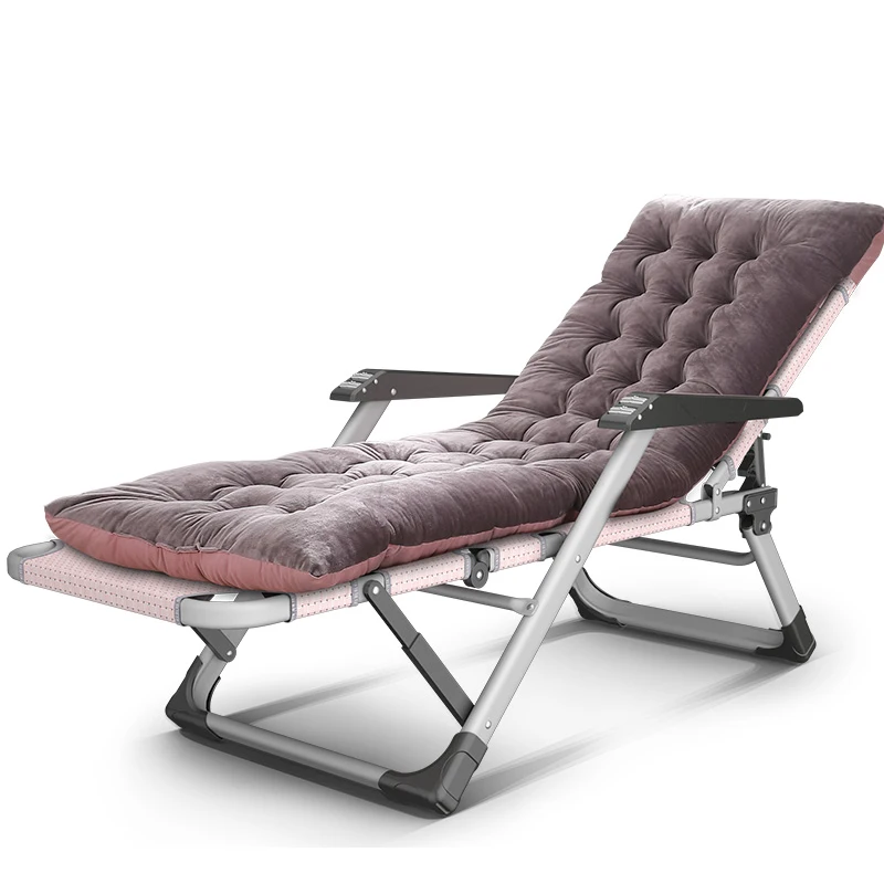 Online Silla Plegable Reclinable Para El Hogar, Cama Cálida Para El Almuerzo, Balcón, Ocio, Playa, Portátil, Nueva Actualización De Invierno