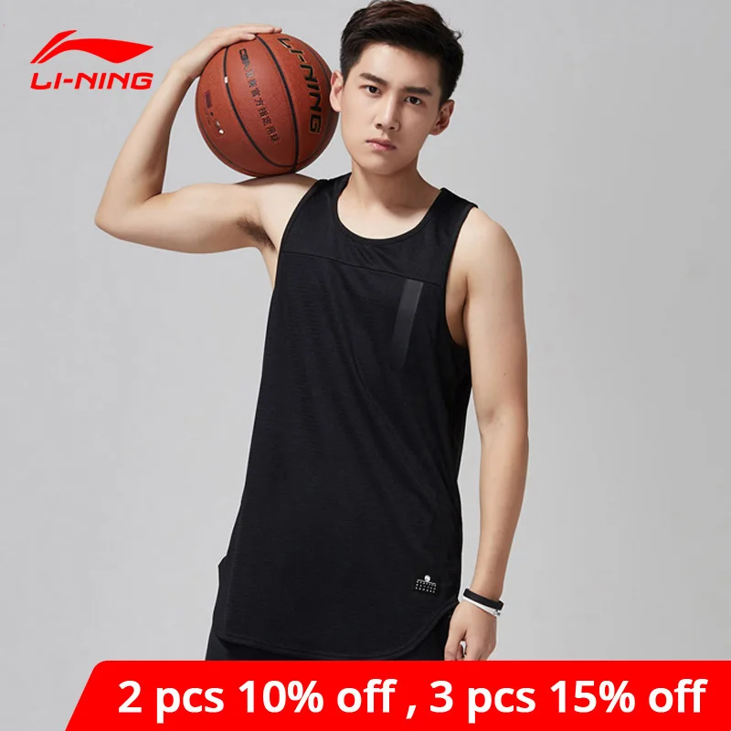 Мужской баскетбольный жилет Li-Ning BAD FIVE футболка без рукавов подкладка из