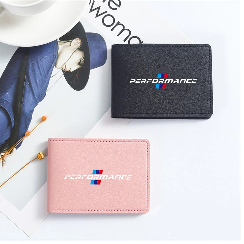 

Leather car storage driver's license bank card bag For BMW M E46 E60 E61 E70 E71 E85 E87 E90 E83 F10 F20 F30 F35 M3 M4 M5 X1 X3