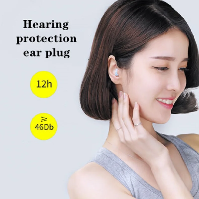 6/10 шт новые мягкие затычки для ушей из пенопласта защита от шума сна учебы