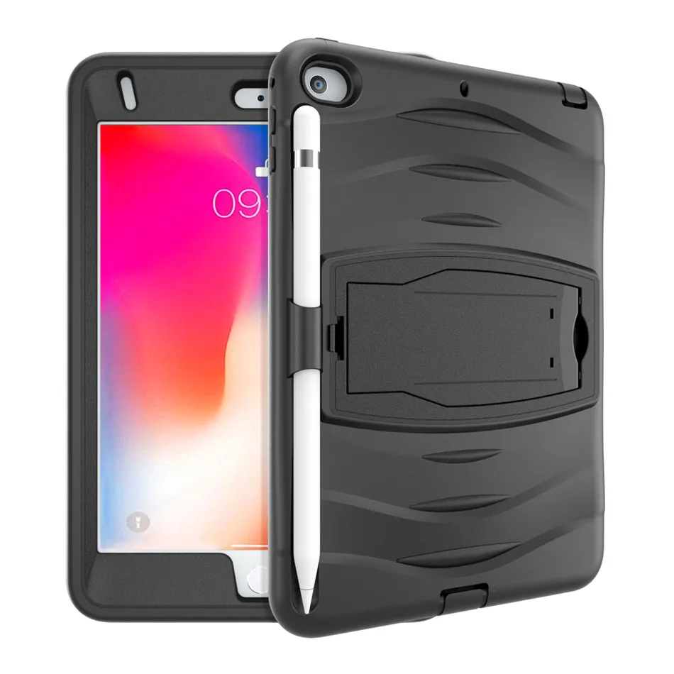 Для ipad Mini 5 2019 чехол Heavy Duty всего тела прочный Чехол Карандаш держатель для 4 mini5