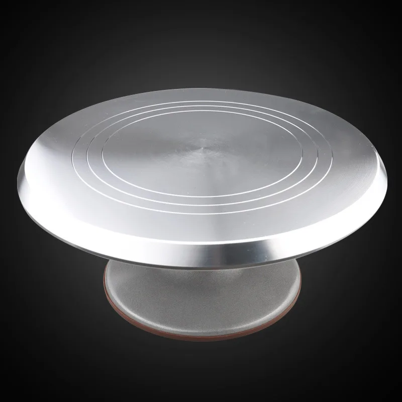 Вращающаяся подставка для торта сделай сам из алюминиевого сплава декоративная