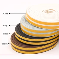 self adhesive doors and for windows foam seal strip soundproofing collision avoidance dustproof rubber seal collision 10meters