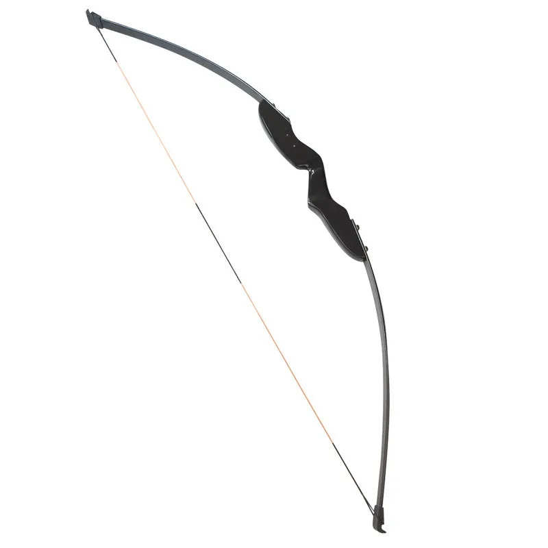 

1pc 54" Archery Straight Recurve Bow 40lbs Hunting Target Takedown Plactice Shooting Black Bow For Training Shooting Accessories