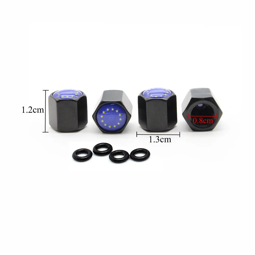 DSYCAR 4Pcs/Set Car Styling Zinc Alloy Tire Valve Caps Wheel Tires Stem Air Cap Airtight Covers | Автомобили и мотоциклы