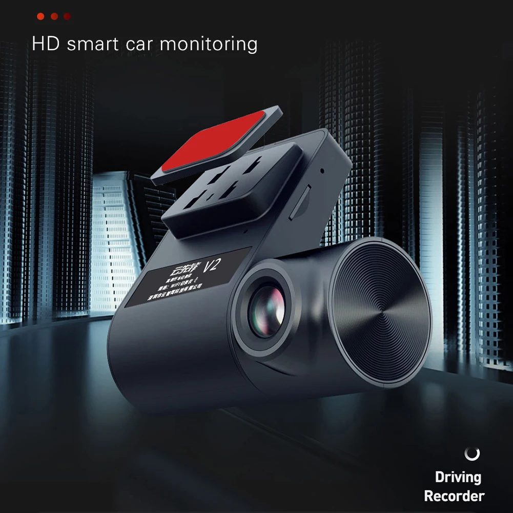 wifi car dvr dashboard dash camera 140 degree lens 720p hd night vision dashcam digital video recorder registrar motion detector free global shipping