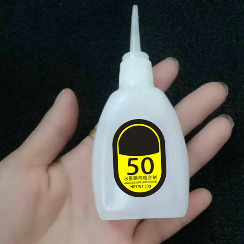 1 шт. водный завод мох цианакрилатный клей водные растения Украшение сушка быстро