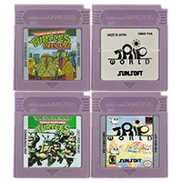 

Картридж для видеоигр серии Черепаха/поездки, картридж с английским языком для Nintendo GBC