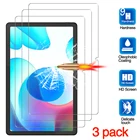 3 упаковки для Realme Pad, закаленное стекло, защита экрана RealmePad 2021, 10,4 дюйма, прозрачная пленка, защита экрана