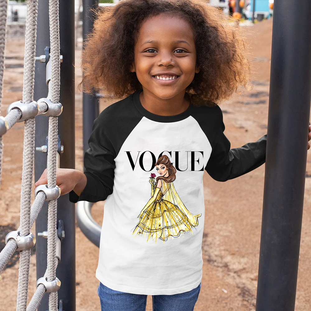 

Vogue принцесса Kawaii в стиле Харадзюку; Новинка; Футболка; Рубашки для девочек женские Ullzang симпатичная футболка гранж эстетику Графический Фут...