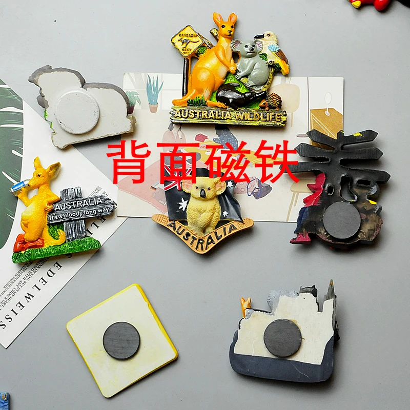 Магнит на холодильник австралийский Австралийский кенгуру коала крокодил