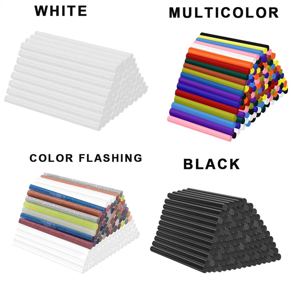 120 шт. стержни для термоплавкого клея 7 мм клеевые пруты клеевого пистолета