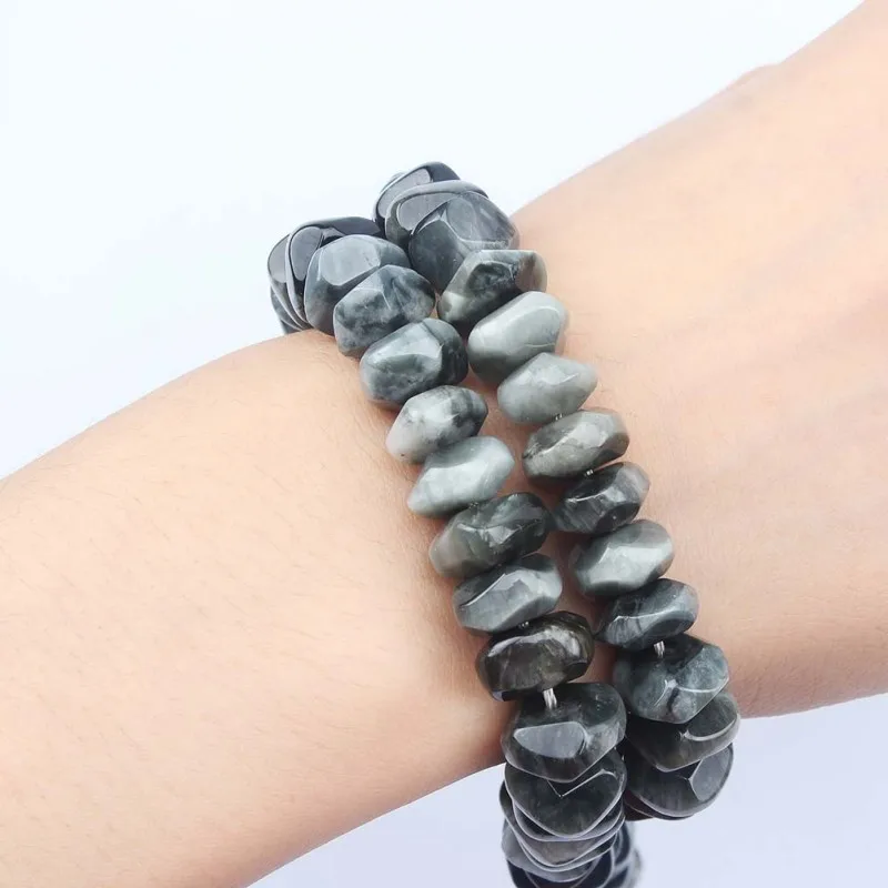 Бусины с драгоценным камнем 6 х11 мм | Украшения и аксессуары