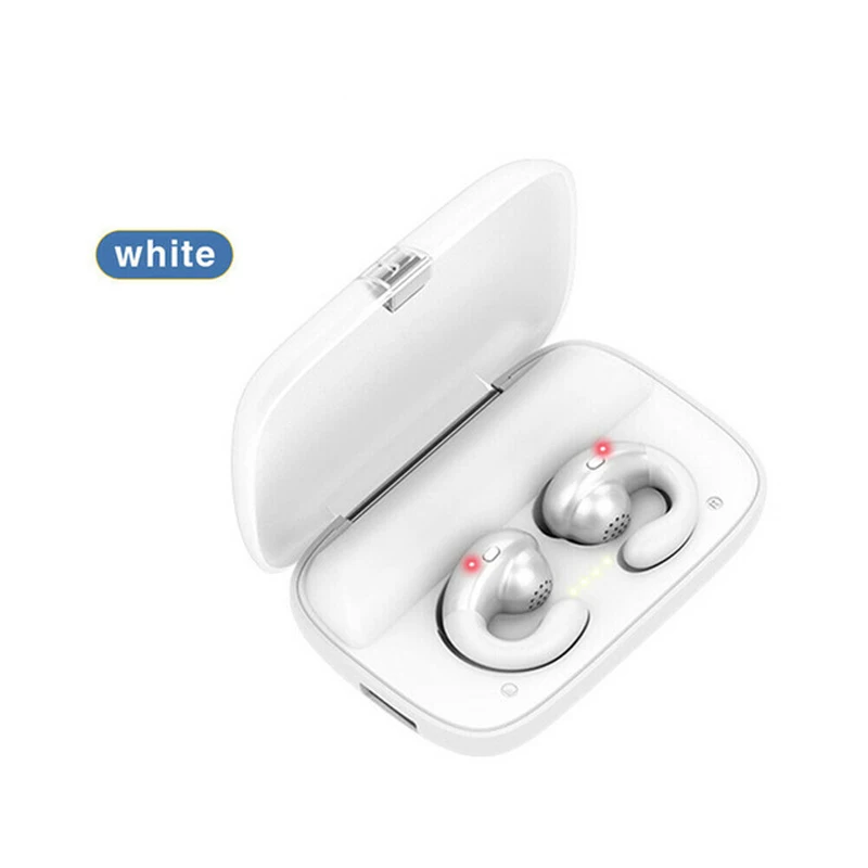 

FOOVDO New Wireless 5.0 Bluetooth Earphone Waterproof In-Ear Earbuds Noise Reduction Sport Game Headset With LED Charging Case