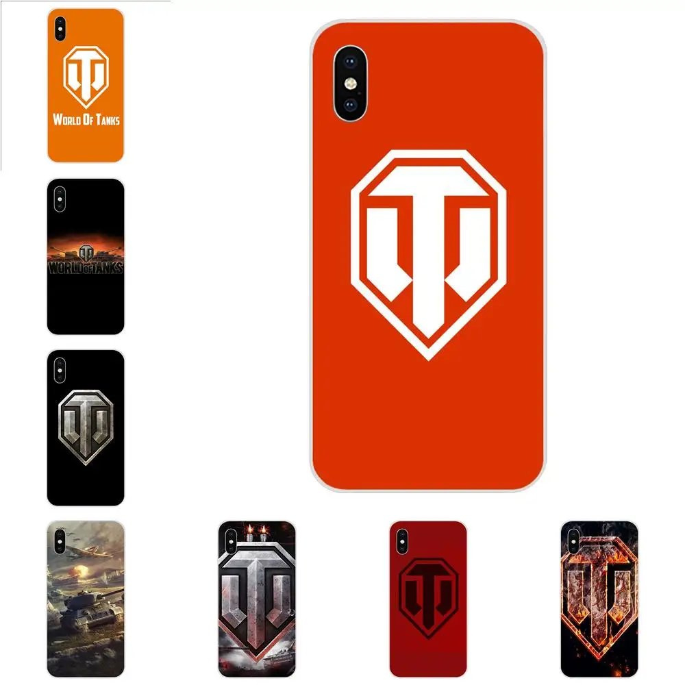 Мягкий чехол из ТПУ World Of Tanks черный для Xiaomi Redmi Note 2 3 3S 4 4A 4X 5 5A 6 6A Pro
