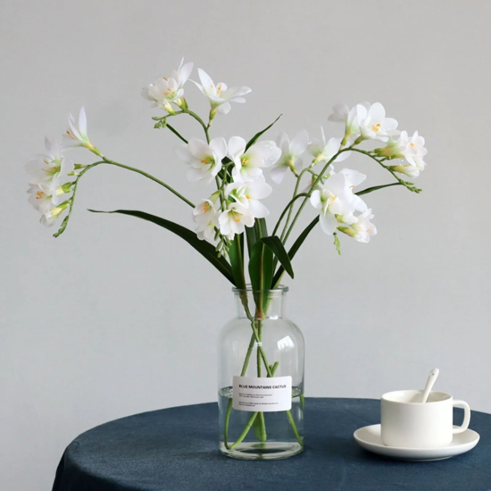 Орхидея 3D Cymbidium бабочка свадьба железная проволока гибкий двухфазный