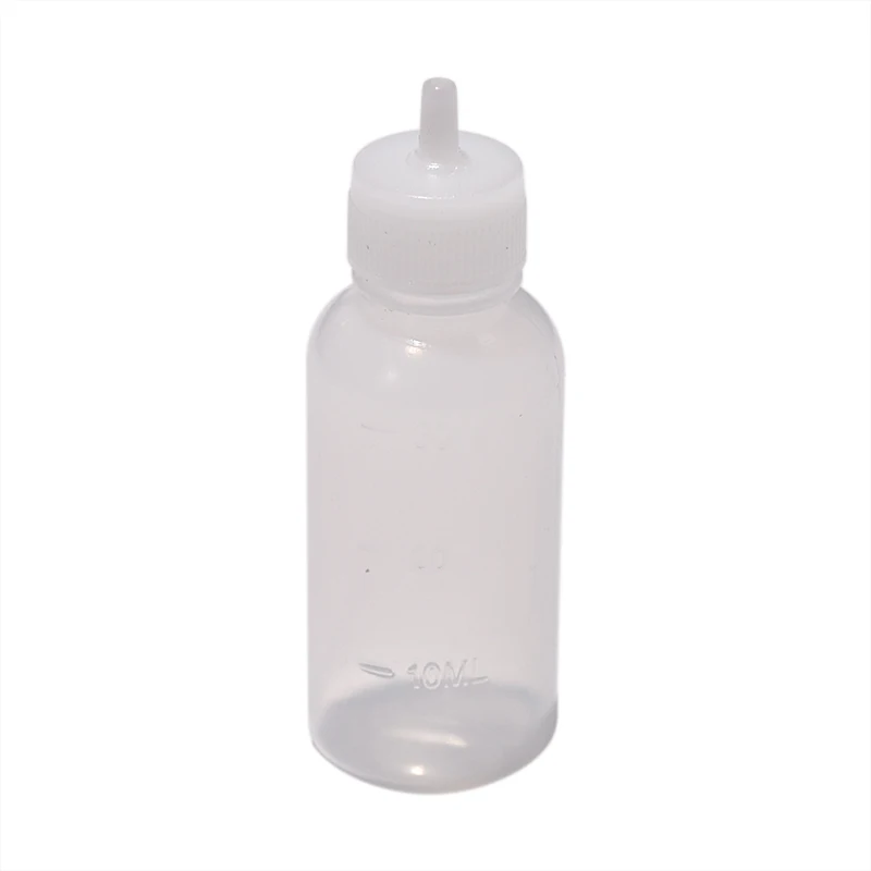 

1Pc 30ml Transparent Polyethylene Needle Dispensing Dispenser Bottle For Rosin Solder Flux Paste + 11 Needles