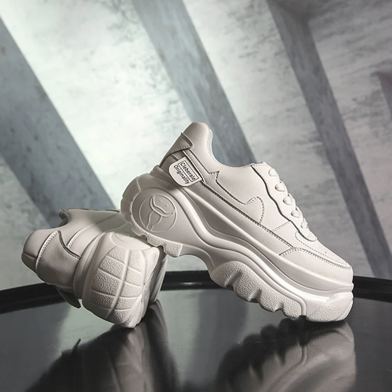 Женские Модные лоферы женские кроссовки на платформе дышащая обувь Повседневная