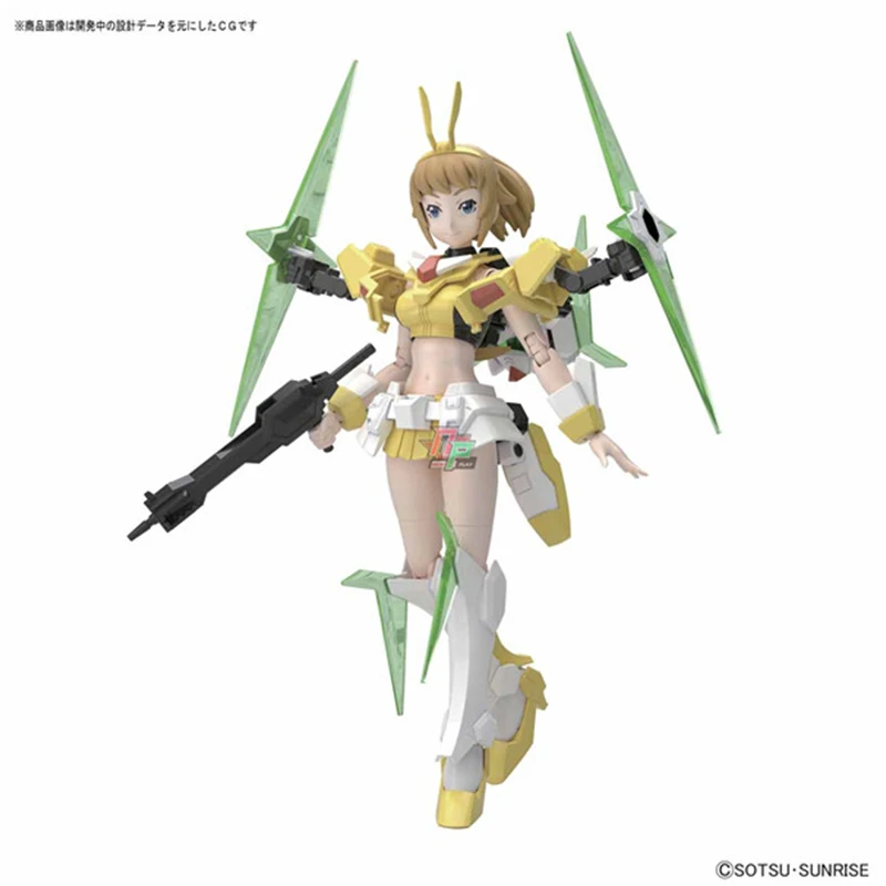 Оригинальная модель Bandai HG HGBF 062 1/144 сборный истребитель Gundam Triumph Wannai Hoshino Funa сборка