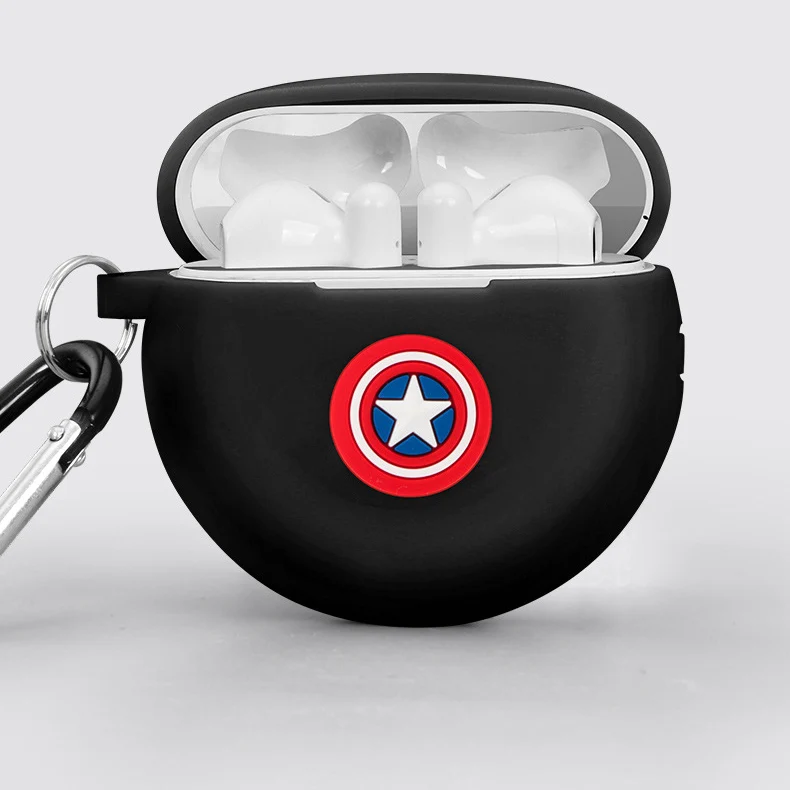 Auroras для FreeBuds 3 чехол мультфильм дизайн Batmam Капитан Америка полный чехол противоударный протектор для huawei Freebuds 3 Чехол
