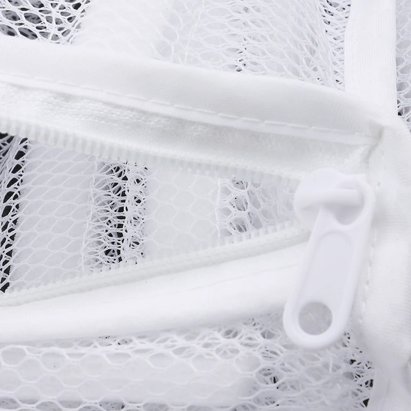 

White Laundry Bag Organizer Bag For Shoe Mesh Laundry Shoes Bags Dry Shoe Home Organizer Portable Laundry Washing Bags