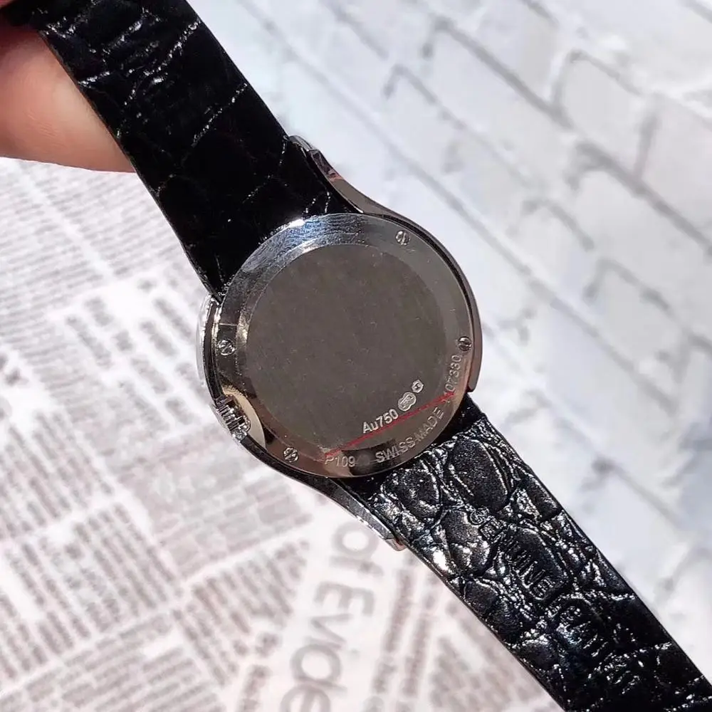 Новые роскошные женские кварцевые часы из телячьей кожи в стиле аллигатора, браслеты серебристого цвета, женские часы montre