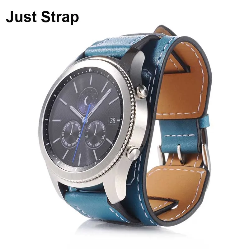 22 мм кожаный браслет Huami Amazfit Pace Stratos 2 ремешок для huawei Watch GT Honor Magic Dream ремешок для samsung gear S3 Band