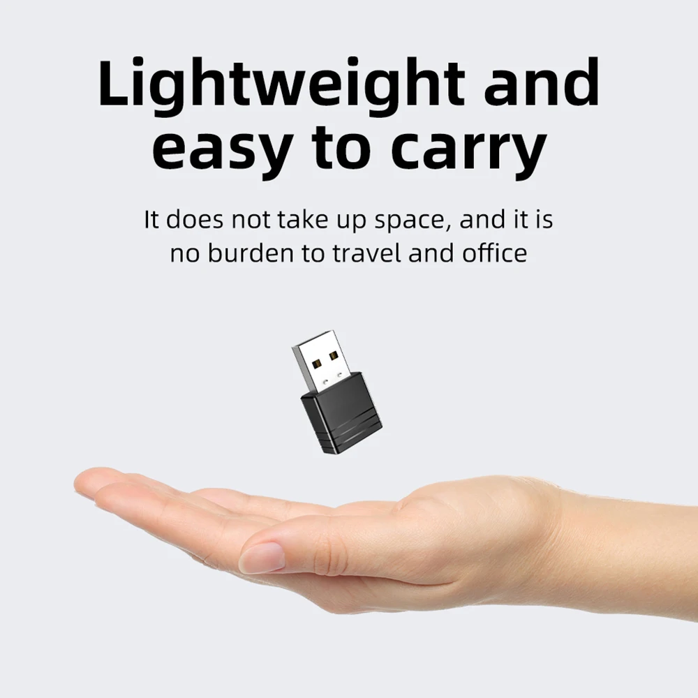 600mbps 5g2 4g wireless wifi adapter usb 2 0 drive free bluetooth 4 2 network card hotspot receiver for desktop laptop windows free global shipping