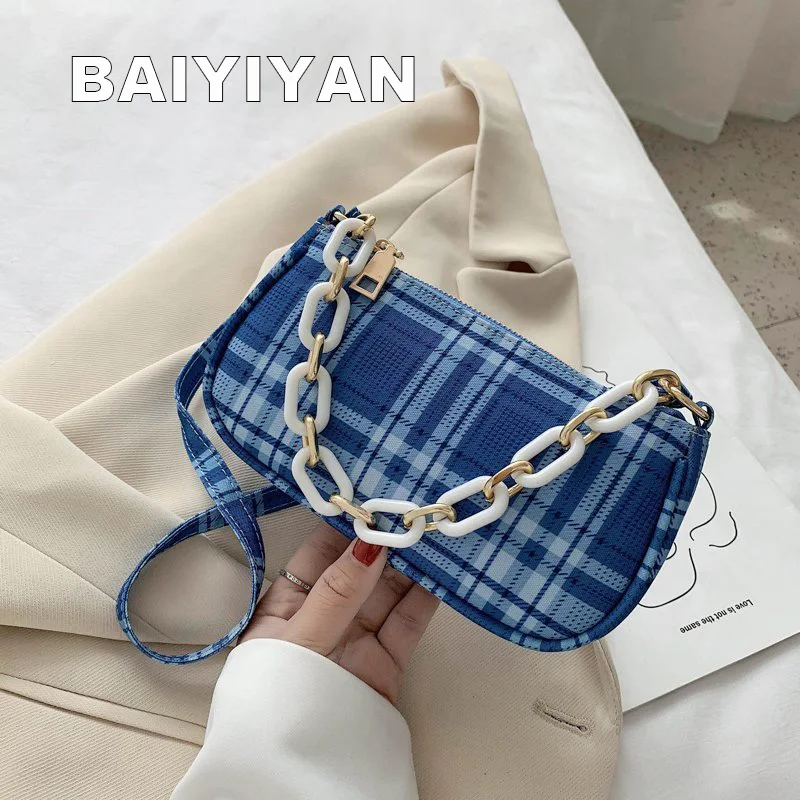 2020 Новая модная роскошная сумка Оксфорд на плечо повседневная женская брендовая