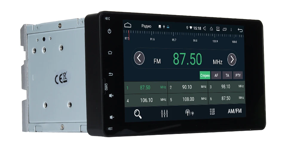 Штатная магнитола для Mitsubishi Outlander, MARUBOX KD7508,Штатное головное устройство для Mitsubishi Outlander, Android 9.0,Восьмиядерный процессор,встроенный DSP,IPS экран,Оперативная 4GB, Встроенная 64GB