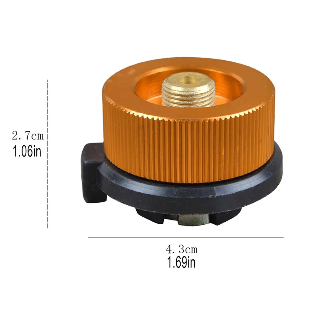 Outdoor Camping Hiking Picnic Gas Tank Adapter Stoves Connector Conversion Split Type Furnace Cartridge Accessory | Спорт и